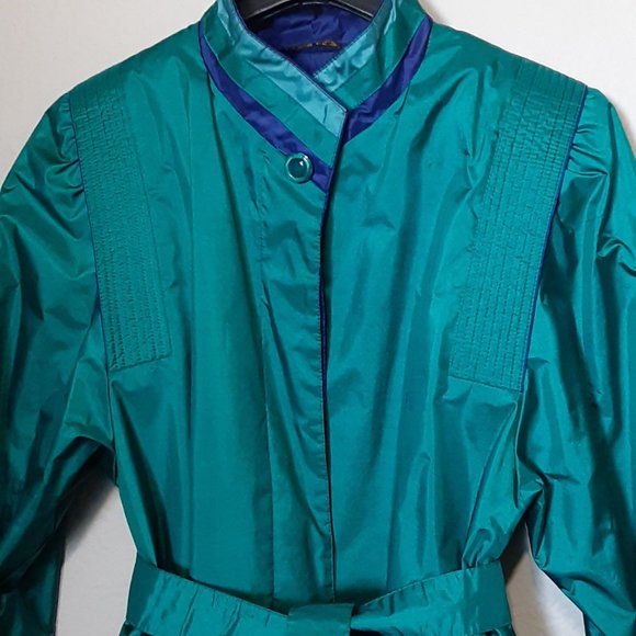 SOLD Vintage 80s trench raincoat - Picture 7 of 9